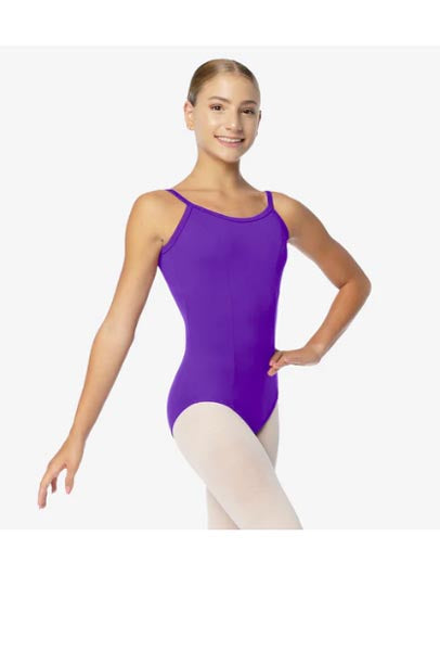So Danca SL02 Patricia Adult Camisole Leotard With Princess Seams Purple